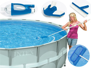 Image Kit d'entretien avec aspirateur Intex VAC+ piscine hors-sol