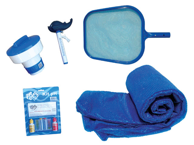 Kit d'entretien avec couverture Toi VERANO piscine hors-sol 7.3x3.6m