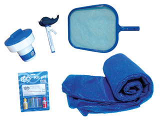 Kit d'ete piscine hors-sol ovale Toi SWIMLUX