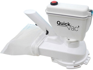 Robot aspirateur piles spa HEXAGONE Quick Vac SPA