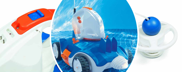 Robot nettoyeur piscine automatique sans fil Bestway AQUATRONIX - Robot nettoyeur piscine automatique Bestway AQUATRONIX Autonome et efficace