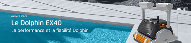 Robot piscine electrique Dolphin EX40 - Robot piscine électrique Dolphin EX40 Intelligence et robustesse