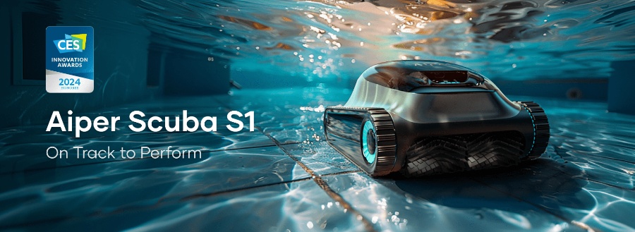 Robot de piscine Aiper SCUBA S1 sans fil a batterie - Aiper S1, le robot de piscine qui vous simplifie la vie