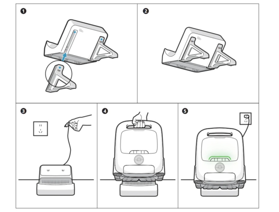 Base de recharge rapide sans fil Beatbot AquaSense - Utilisation de la Station de charge Beatbot 